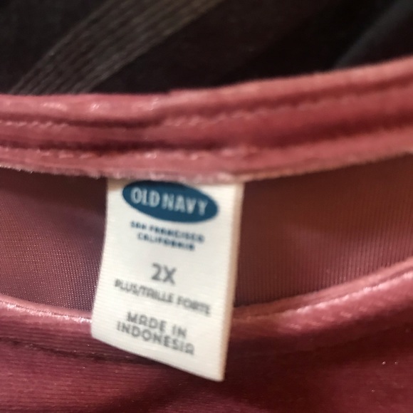 NWT open to offers Old Navy Velvet Swing Dresses - Picture 3 of 6